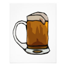Convites da arte dos desenhos animados da cerveja 