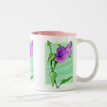 Copo da flor caneca