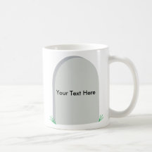 copo de café da lápide canecas
