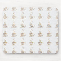 Copo de café mousepad