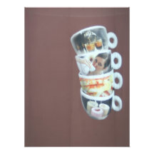 Copos de café impressão fotográficas