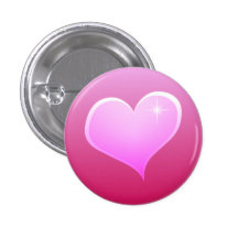Coração cor-de-rosa da faísca pins
