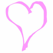 Coração cor-de-rosa e branco bonito do amor escultura de fotos