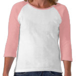 Coração, esperança, amor & fé de PinkRibbon Tshirt
