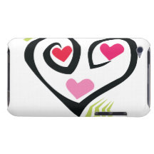 Corações Capa iPod Touch