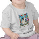 Corações e namorados das margaridas t-shirt
