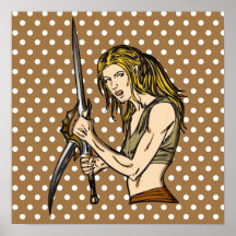 Coragem das mulheres de Amazon Poster