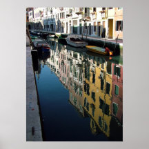 Cores das reflexões Venetian Posteres