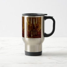 Coro da igreja nova em Amsterdão Caneca