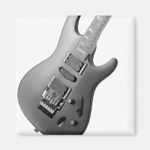 corpo da guitarra imãs