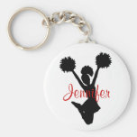 Corrente chave feita sob encomenda do cheerleader  chaveiro