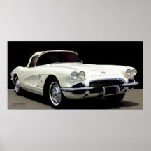 CORVETA: O CARRO DE ESPORTES DO AMERICANO PÔSTERES