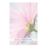 Cosmos cor-de-rosa • Artigos de papelaria papel de carta