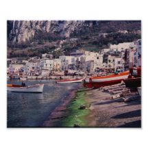 Costa de Almalfi, Italia Foto Arte