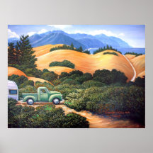 Costa de Califórnia Posters