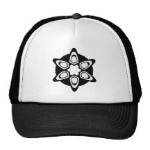 Costume preto & branco do design da mandala bone