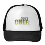 Cozinheiro chefe amarelo de Sous Bonés