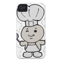 COZINHEIRO CHEFE CAPAS iPhone 4 Case-Mate
