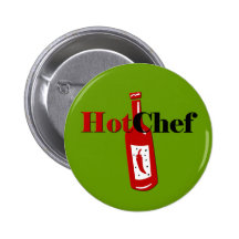 Cozinheiro chefe quente botons
