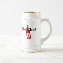 Cozinheiro chefe quente canecas