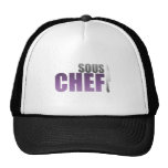 Cozinheiro chefe roxo de Sous Bonés