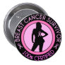 Crachá do sobrevivente do cancro da mama pins