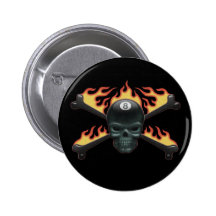 Crânio 8 do ardor botons