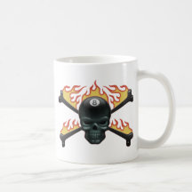 Crânio 8 do ardor caneca