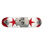 crânio da estrela skate boards
