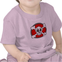 Crânio e t-shirt dos Crossbones