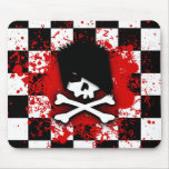 Crânio Mousepad de Emo