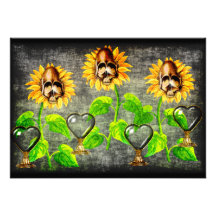 Crânios do amor convites personalizado