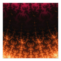 Crepúsculo do Fractal Impressão Fotográfica