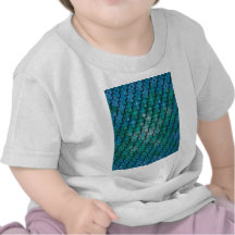 Criação colorida do teste padrão "sob o mar " camisetas