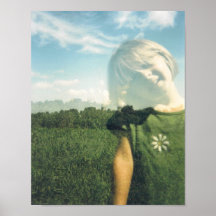 Criança de flor posters