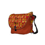 Criar sua laranja da bolsa mensageiro do rickshaw