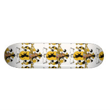Crista da família da cerveja skate