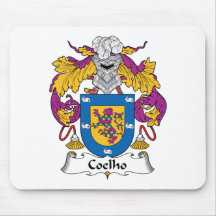 Crista da família de Coelho Mousepads