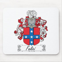 Crista da família de Felici Mouse Pad