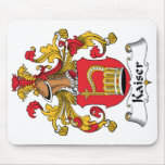 Crista da família de Kaiser Mouse Pads