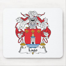 Crista da família de Lago Mousepad