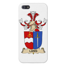 Crista da família de Lang iPhone 5 Capa