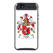 Crista da família de Lange iPhone 5 Capas