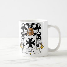 Crista da família de Roche Caneca