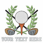 Crista do golfe - adicione seu texto - dia dos pai polo