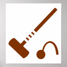 Croquet Posters
