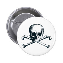 crossbones do crânio boton
