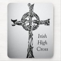 Cruz alta irlandesa mouse pads