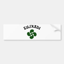 Cruz Basca Euskadi Verde Adesivo