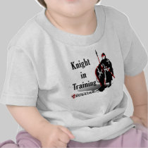 Cruzado da fortaleza - cavaleiro no treinamento -  t - shirts